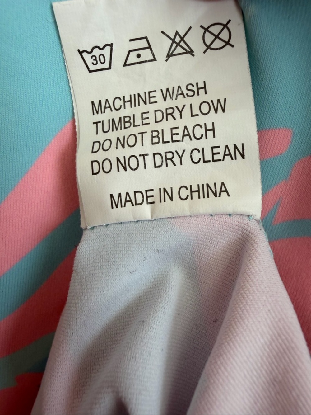 Sunday Swagger Sleeveless Golf Polo XS Blue Pink Tropical Palm Athletic Tank Top - Picture 11 of 12